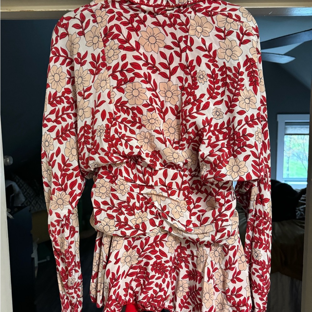 Chasing Unicorns Silk Jacket Large - image 2